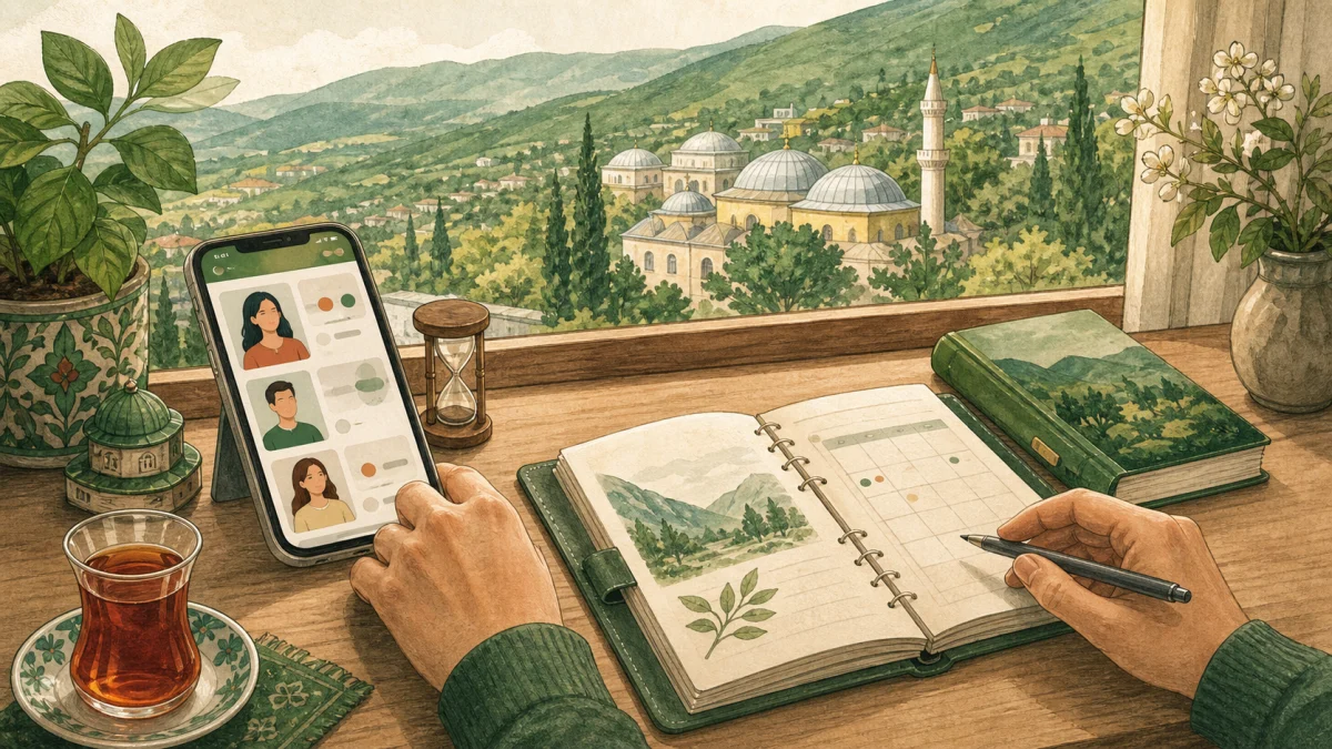 Bursa arkadaşlık uygulamalarını dengeli kullanmak
