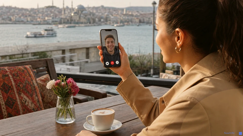 İzmir online tanışma sonrası güvenli buluşma planı için ek açıklayıcı görsel