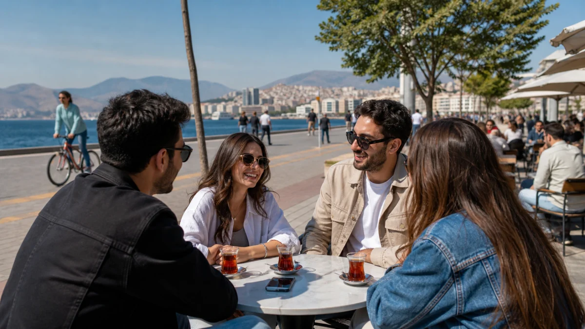 İzmir’de sosyal hayata katılmak