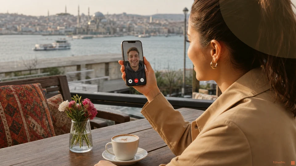 Mobil görüntülü sohbette düşük pil modu kullanılmalı mı? için ek açıklayıcı görsel