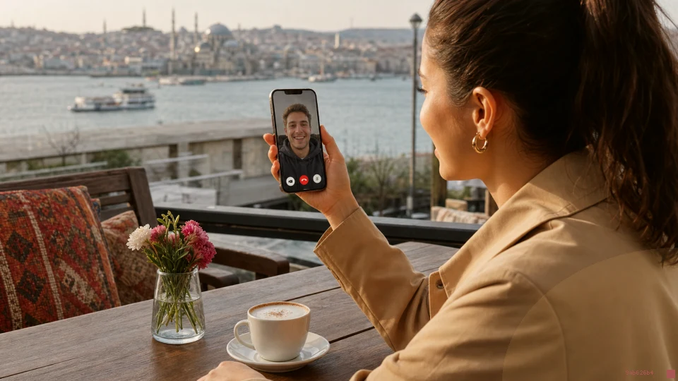 Mobil görüntülü sohbette uygulama donarsa kapatıp açmak yeterli mi? için ek açıklayıcı görsel