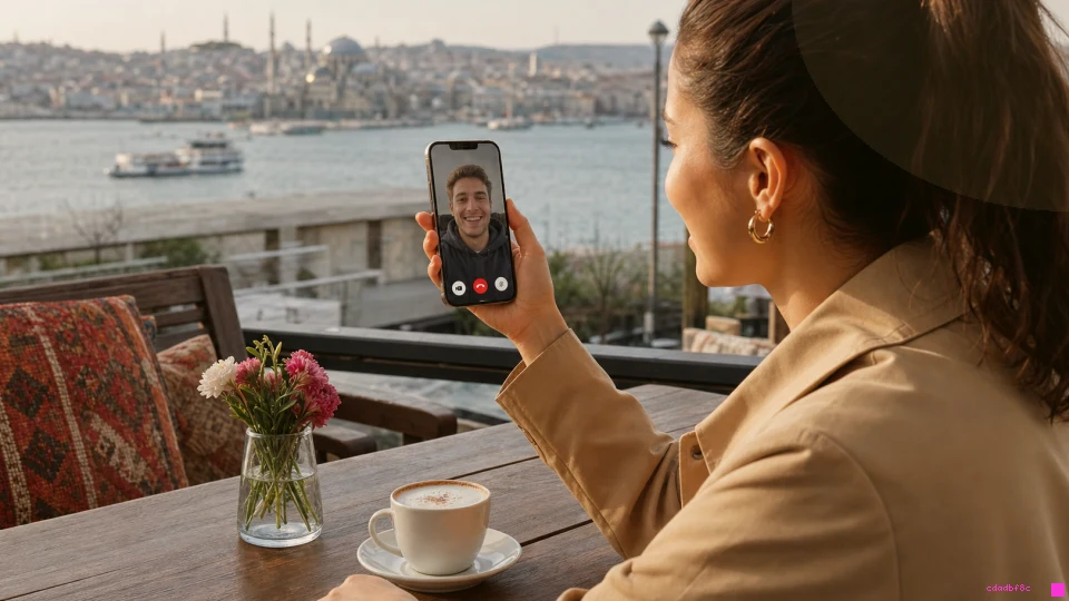 Telefonda görüntülü sohbet için sessiz ortam nasıl hazırlanır? için ek açıklayıcı görsel